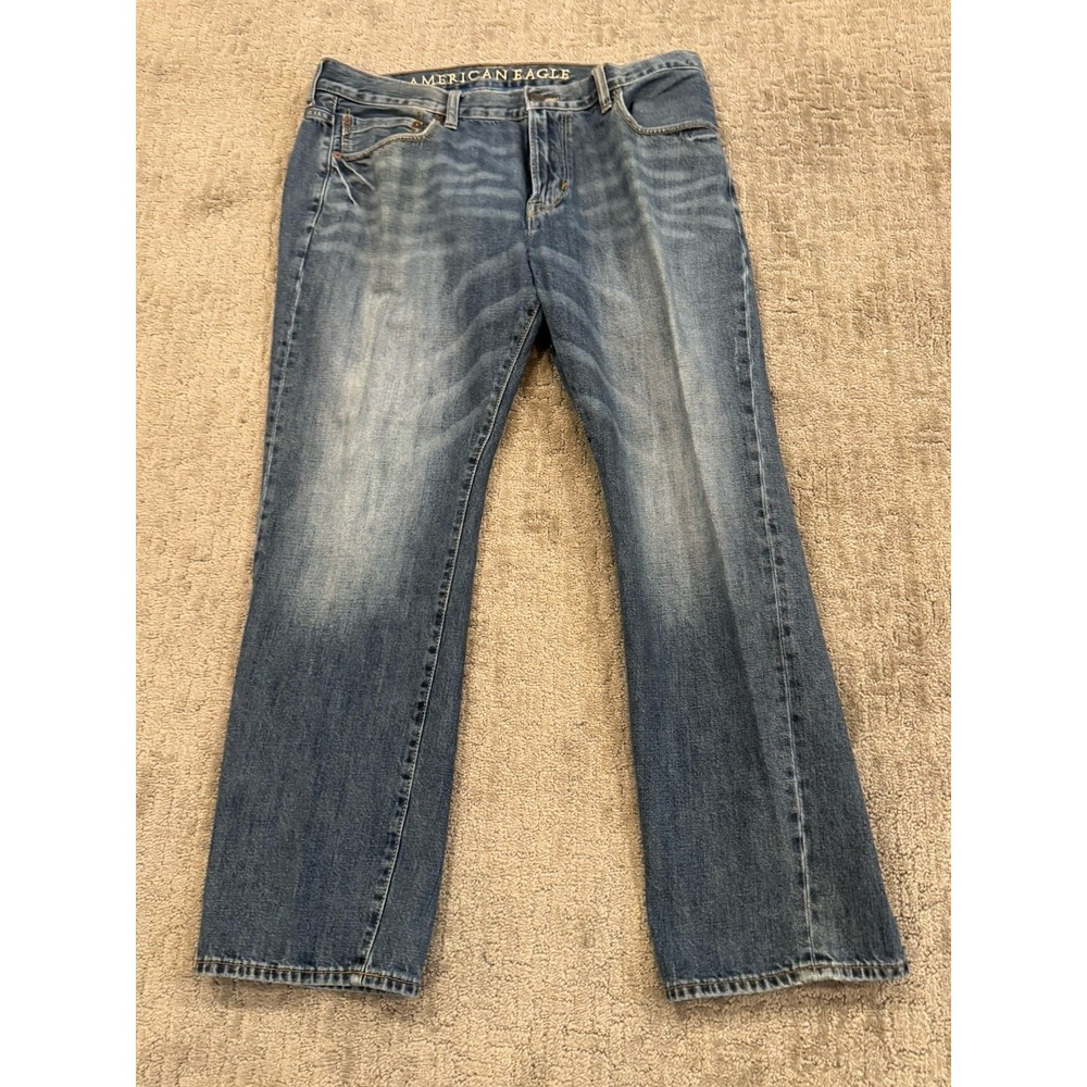 American Eagle Outfitters Men's Slim Straight 36x30  Jeans (J)